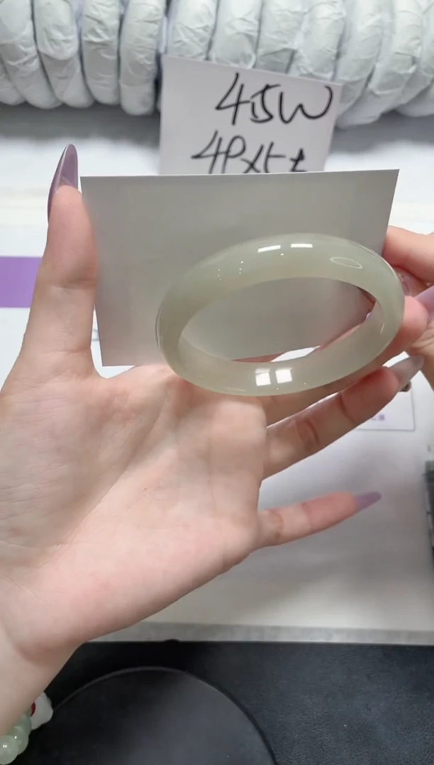 石英质玉手镯未镶嵌172-58.4东陵