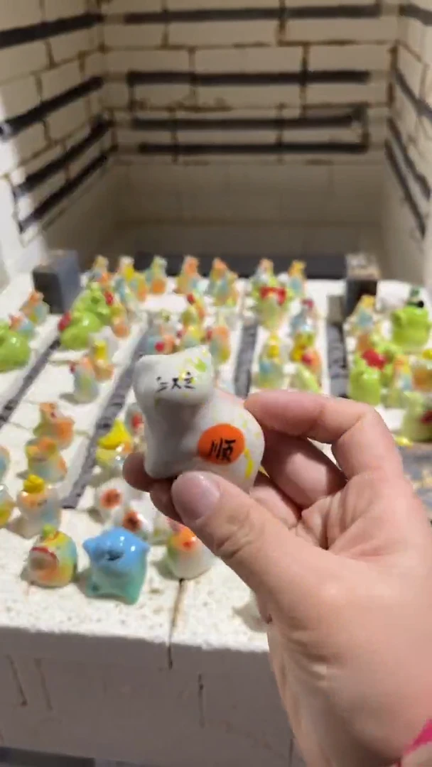 【闪购商品】摆件225纯手工微瑕陶瓷