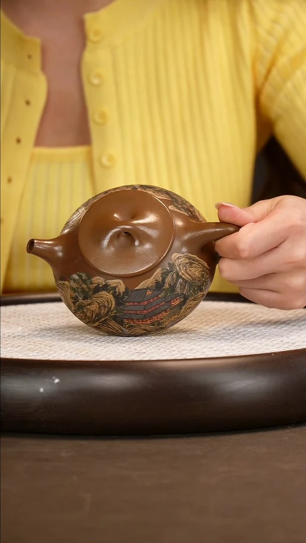 茶壶紫砂【顾海荣】老段景舟石瓢   350CC