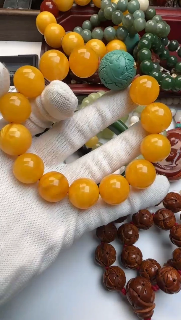 手链蜜蜡未镶嵌蜜蜡