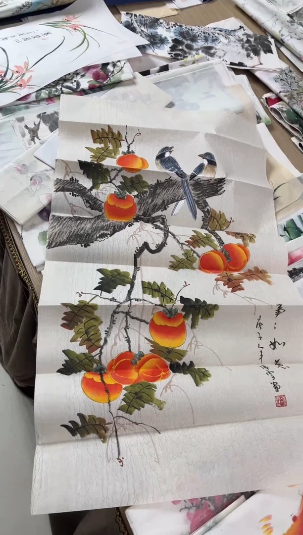 国画11.26国画手绘作品无边框