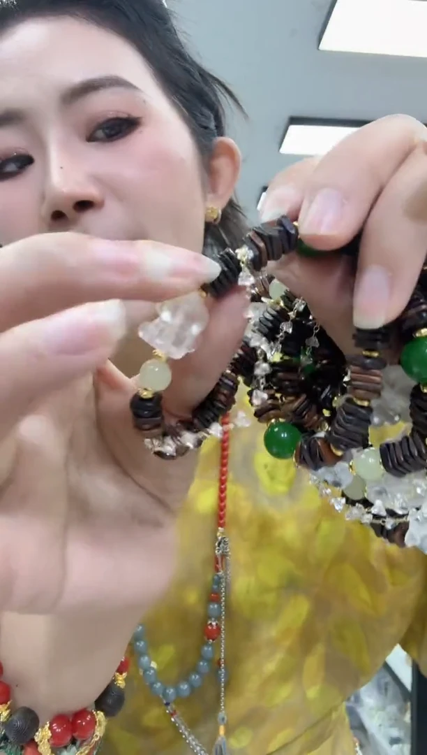 香榧木16123达拉干片片手串