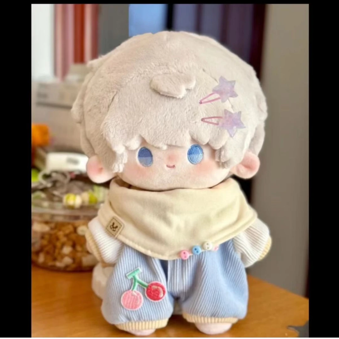 10/15/20cm棉花娃娃衣服可爱爬爬服睡衣20cm娃衣