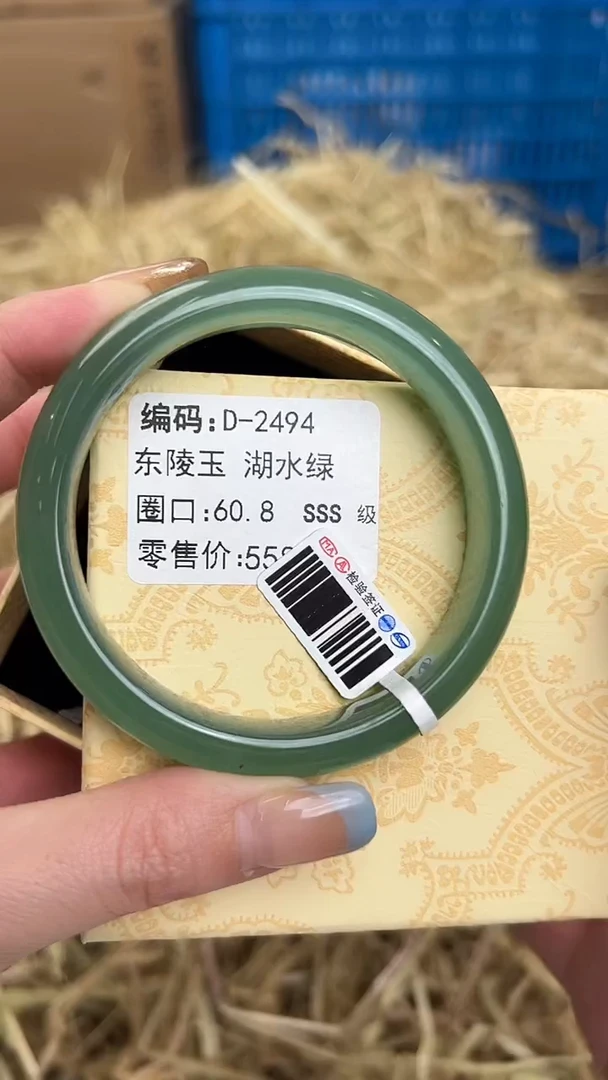 未镶嵌手镯石英质玉D-2494