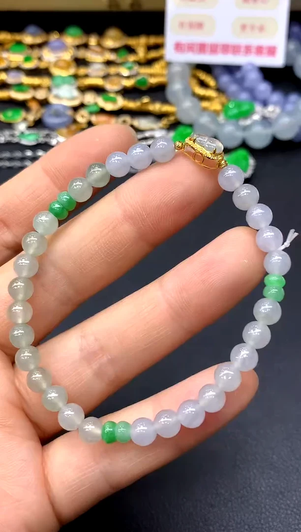 未镶嵌手链翡翠175-中国好珍宝