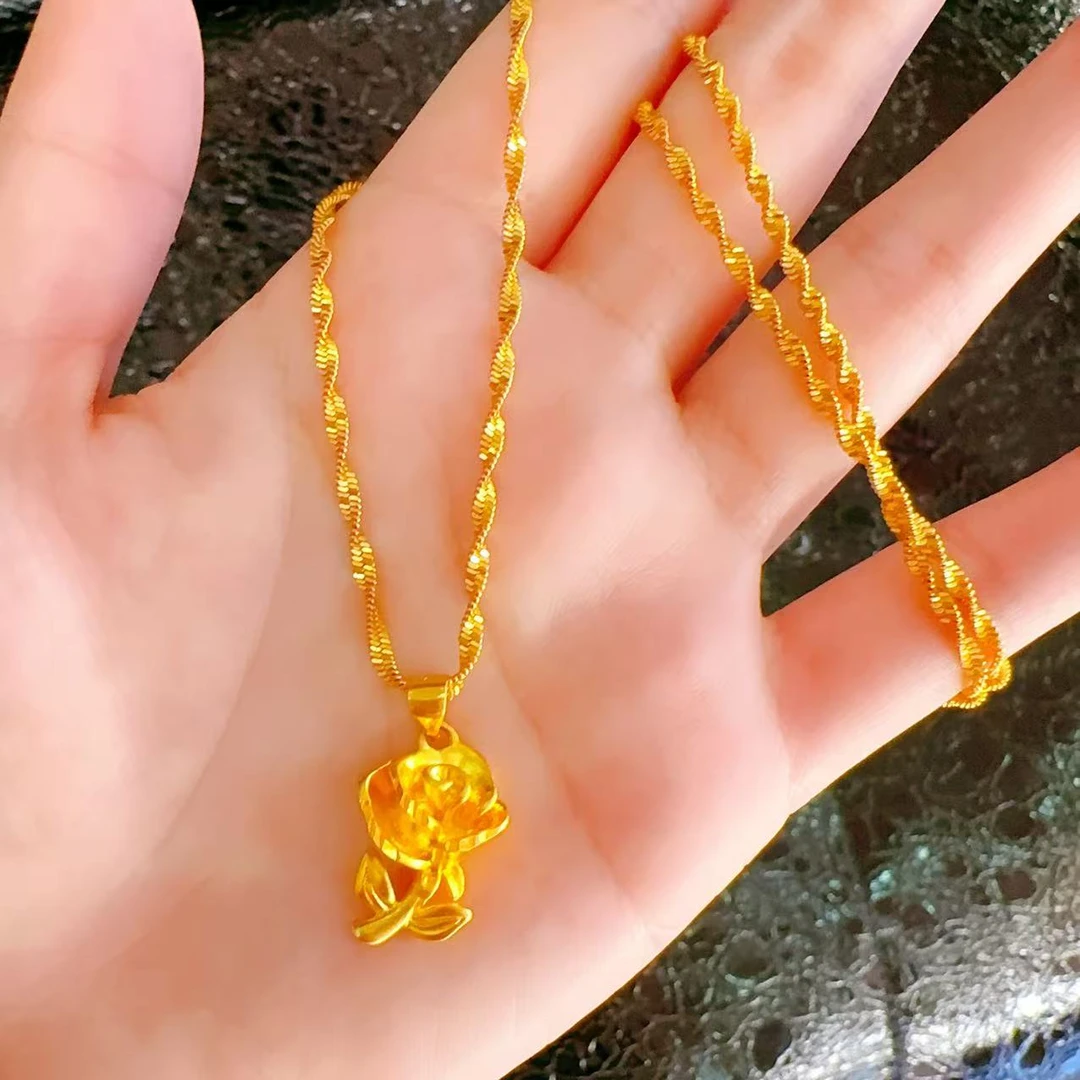 铜合金吊坠 牡丹花吊坠