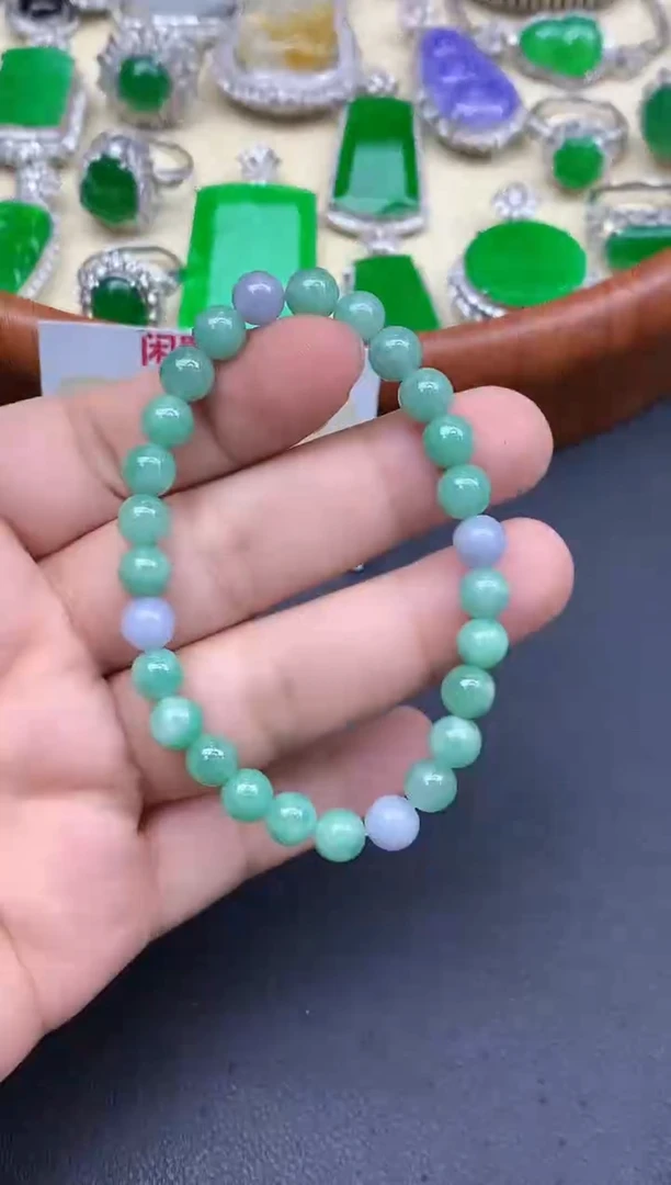 未镶嵌手链翡翠193-中国好珍宝