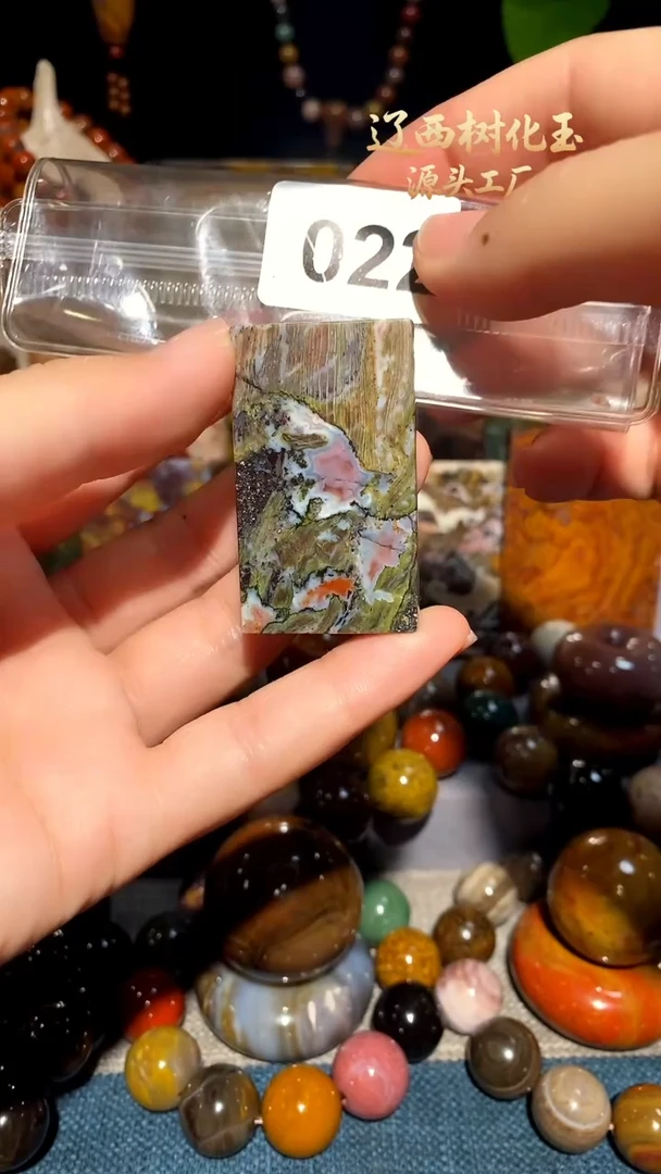 未镶嵌-硅化玉天然北票硅化玉吊坠