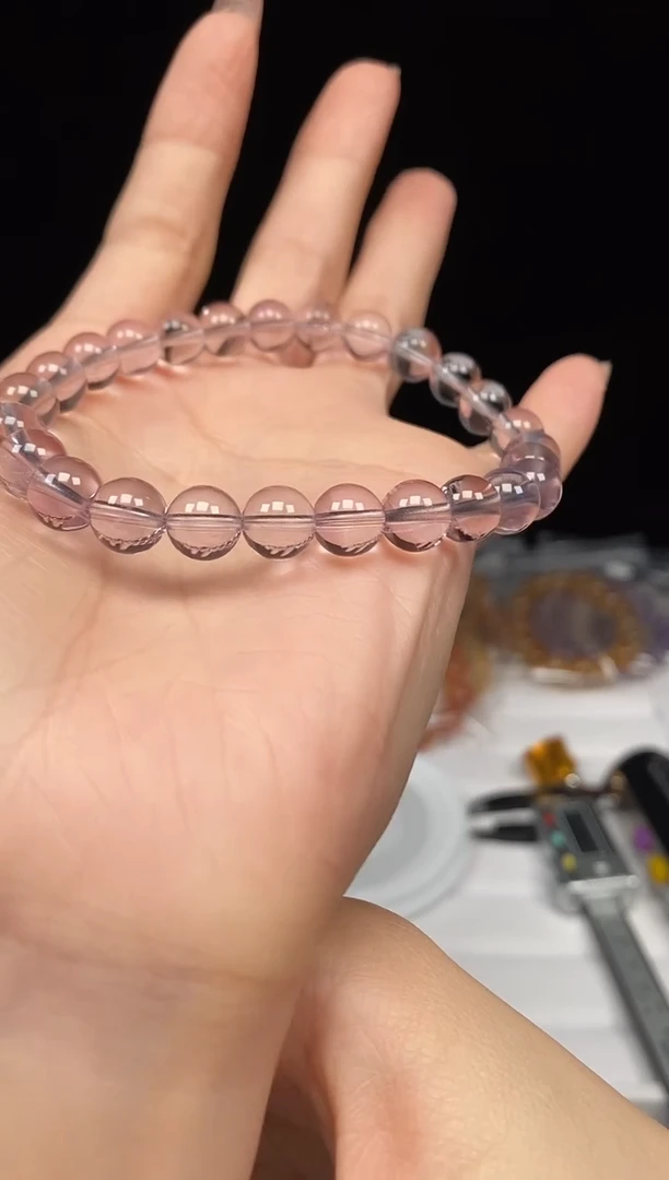 水晶手链未镶嵌多样性发其一；编号205