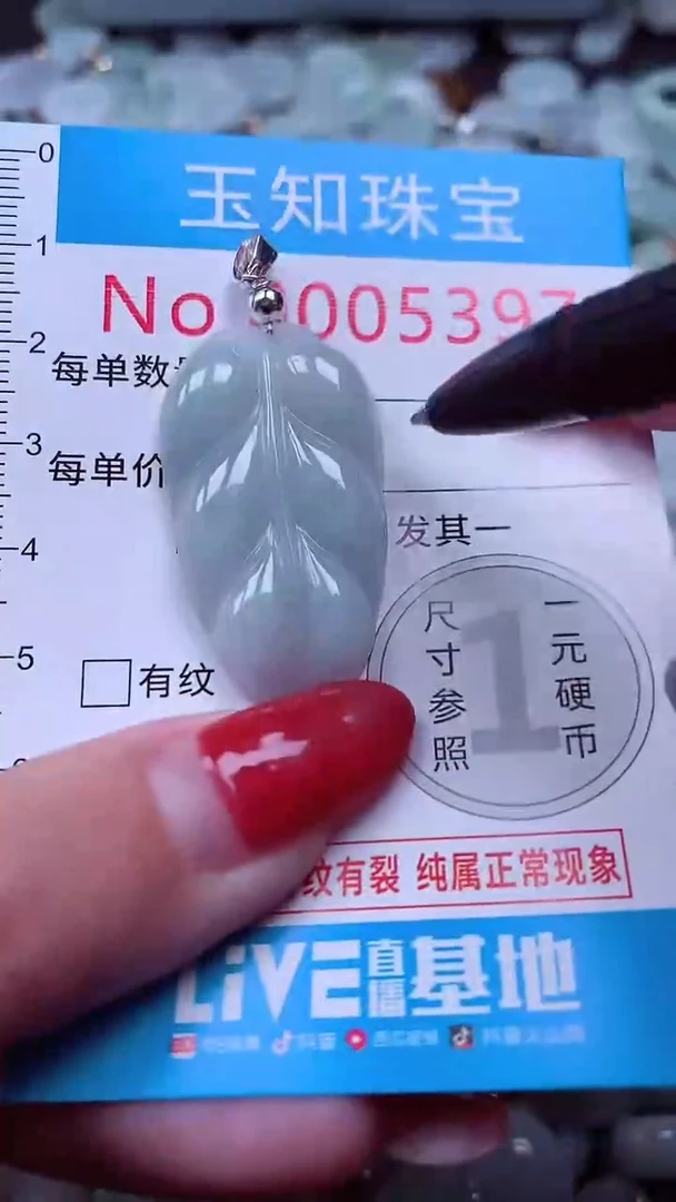 吊坠(不含链)未镶嵌翡翠5397