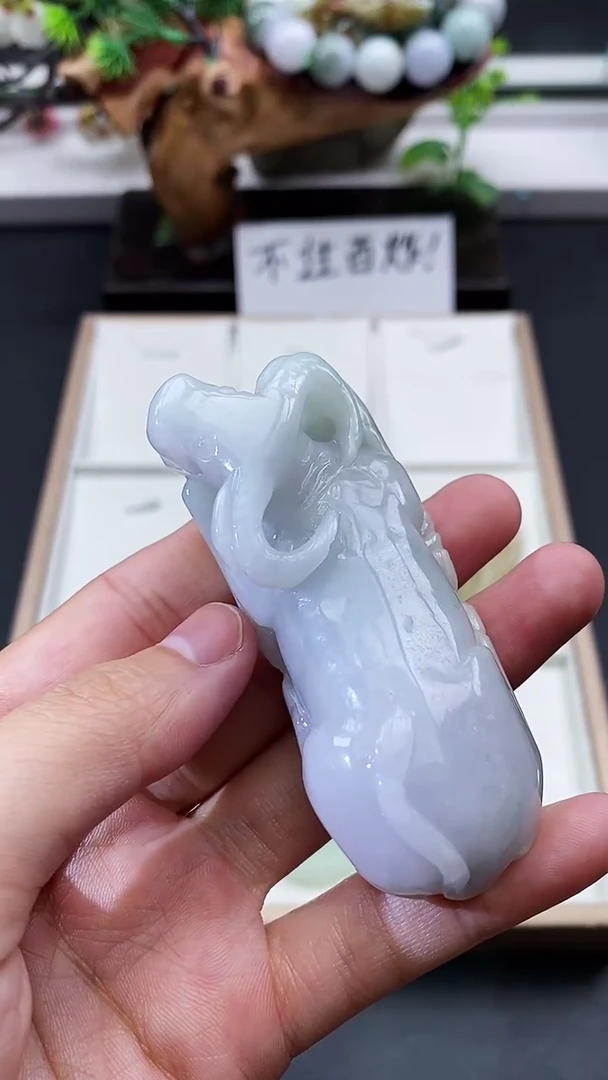 颈饰未镶嵌翡翠天然缅甸A货翡翠