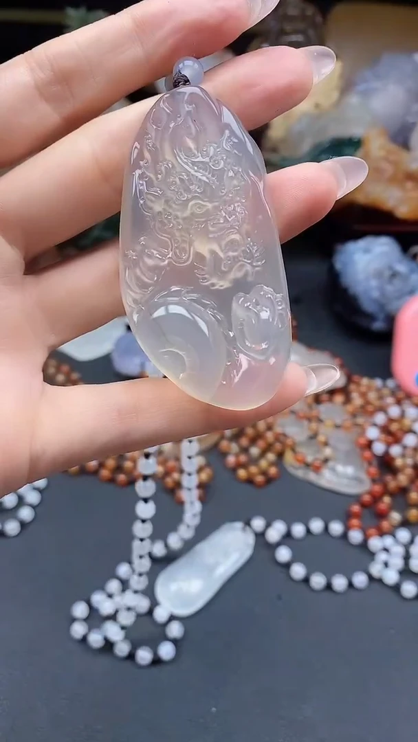 【闪购商品】玛瑙/玉髓颈饰未镶嵌dd