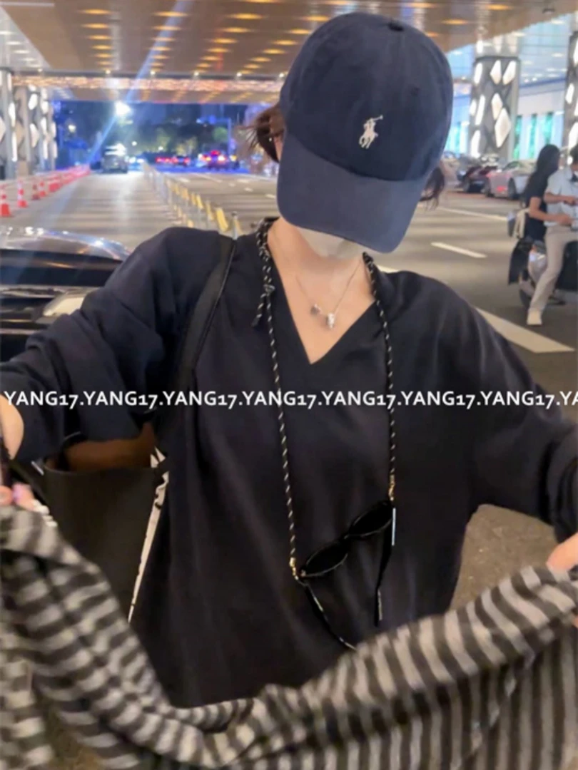 杨十七 小马刺绣做旧水洗棒球帽