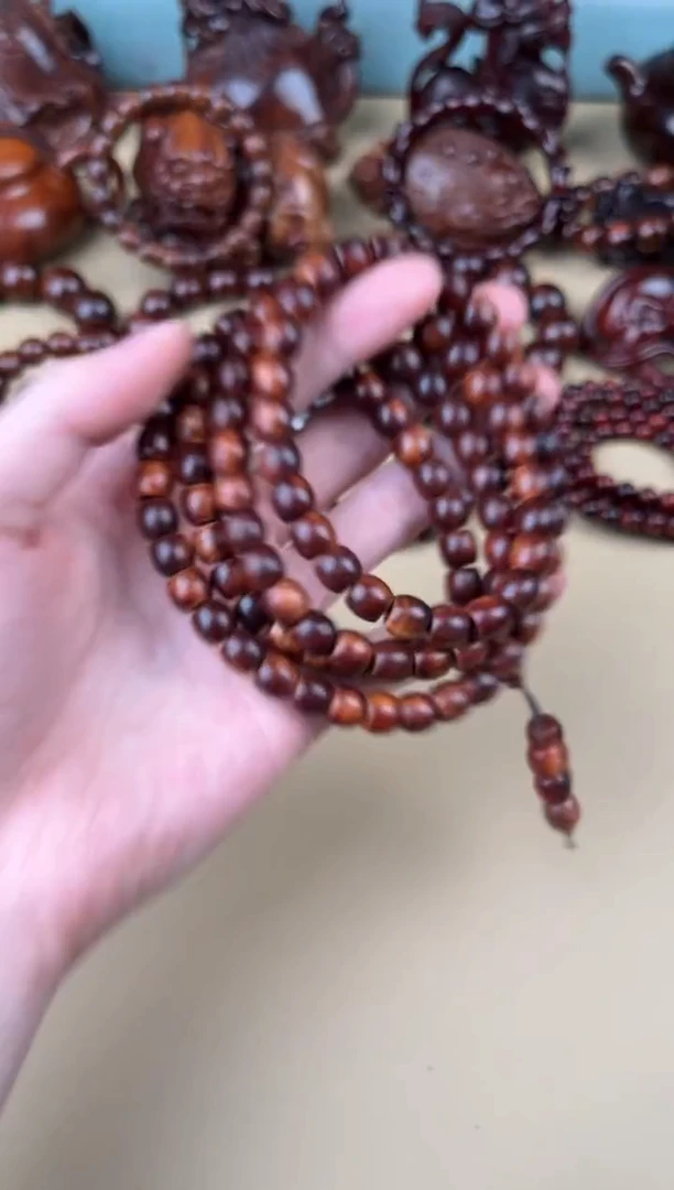 【闪购商品】黄花梨/降香黄檀手串/手链海南黄花梨糠梨8*9*108手链