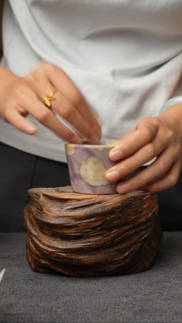 杯子204景德镇手创颜色釉杯（食品级）微瑕