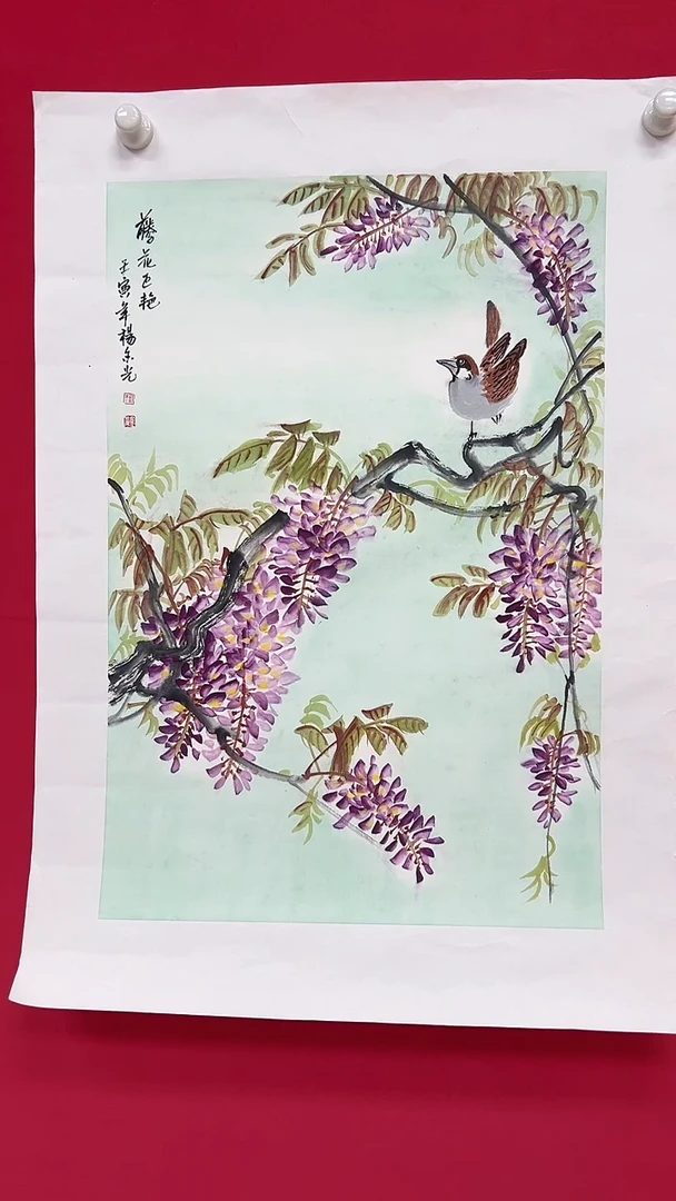 国画杨金光/花鸟/国画/宣纸
