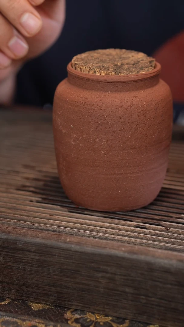 茶壶紫砂茶叶罐 【 带木塞】