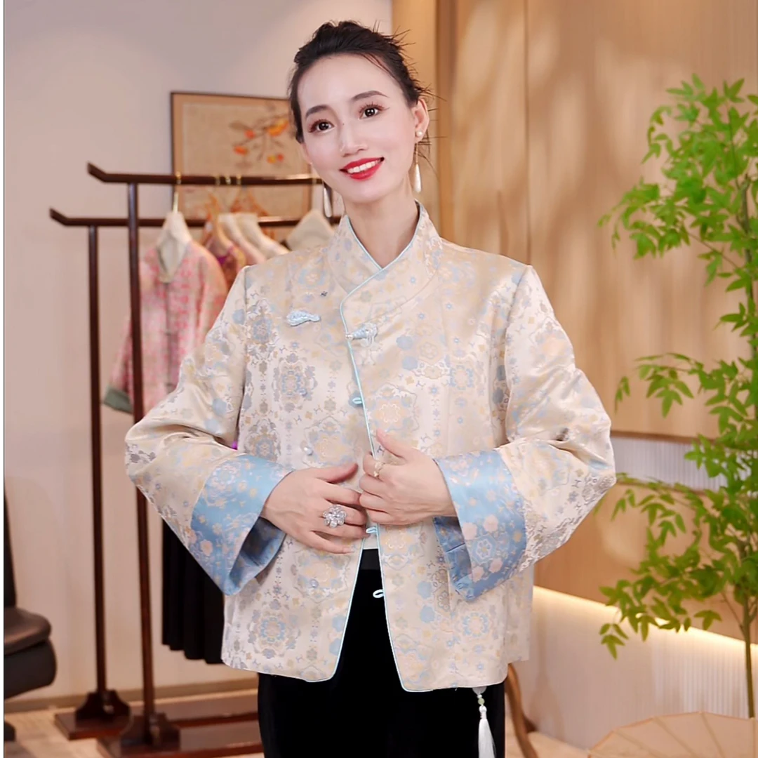 【单外套】冬新款女士短款气质百搭休闲装外套JX0214