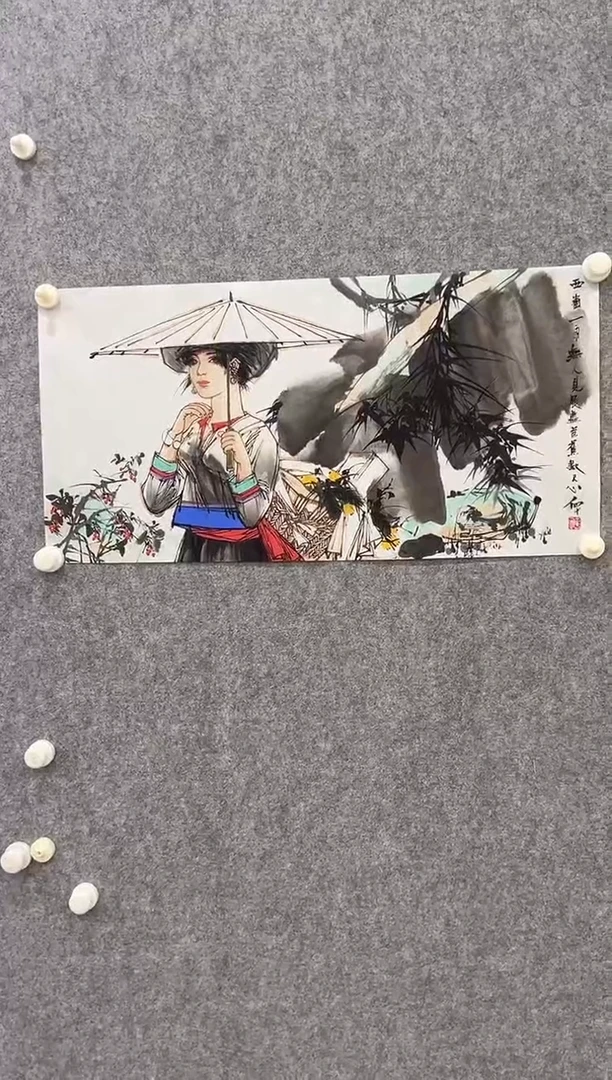 国画刘向平-2平尺-国画作品