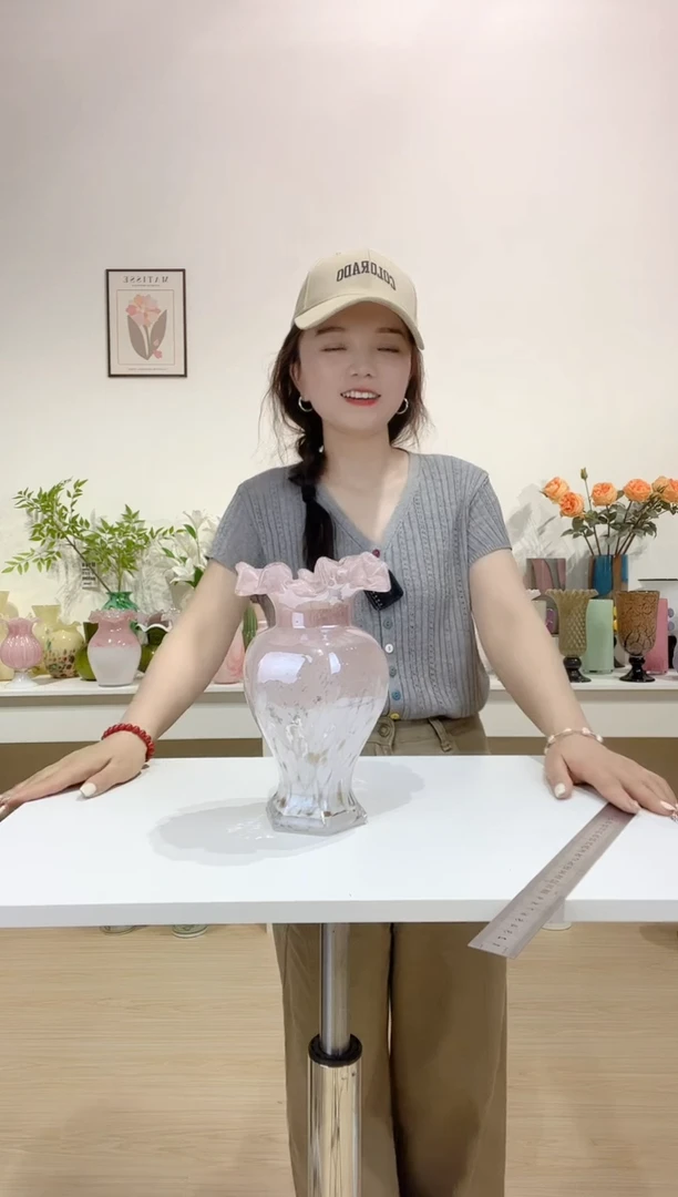 芬段206 粉洒金琉璃