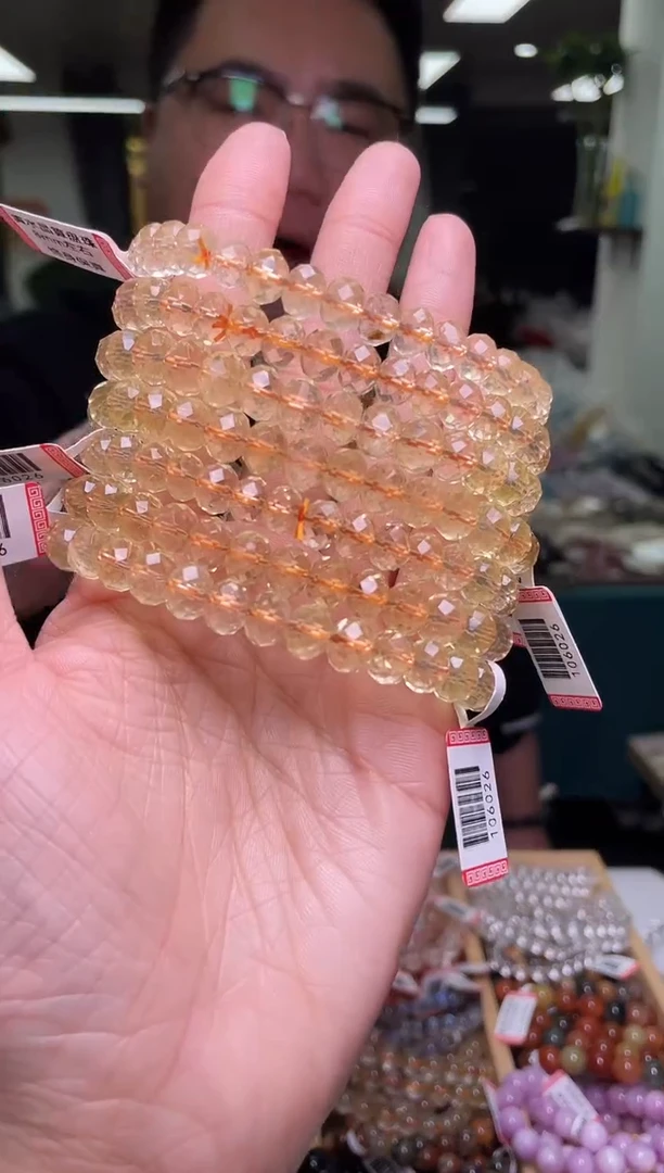 未镶嵌手链水晶8+/x-216【多样性发一件