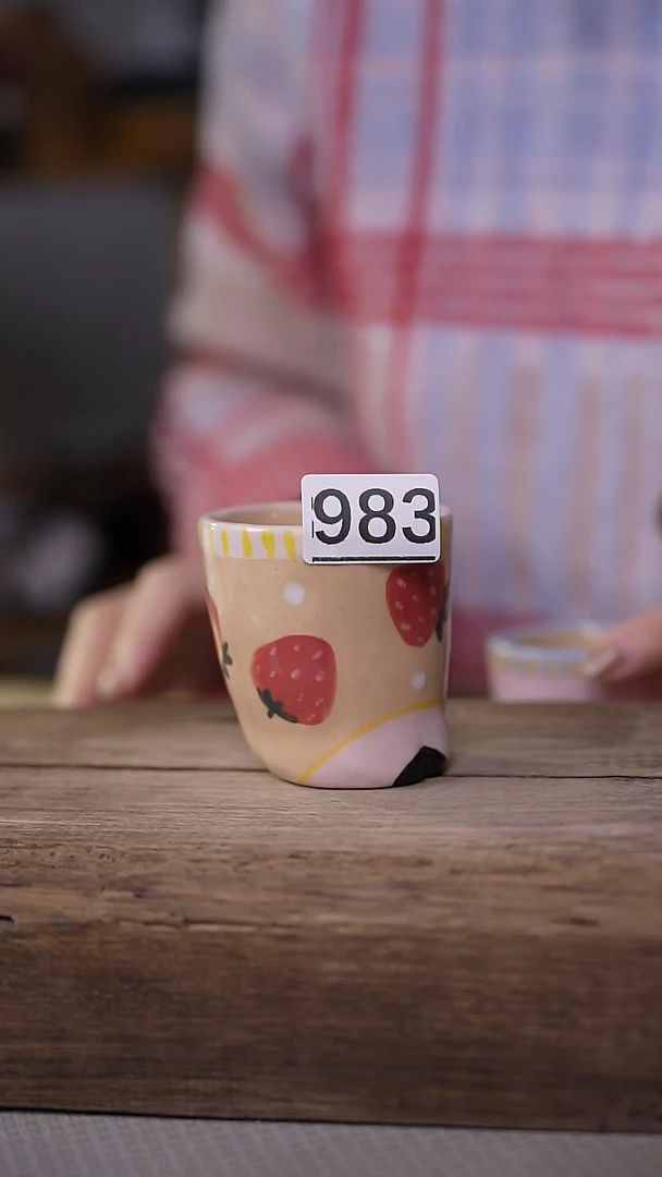 【闪购商品】瓷片手绘·杯/设计师 xudu 款