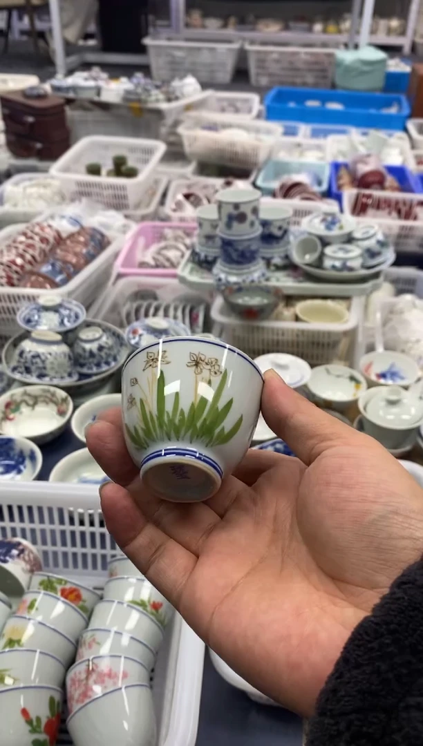 摆件陶景德陶瓷茶具容量约50