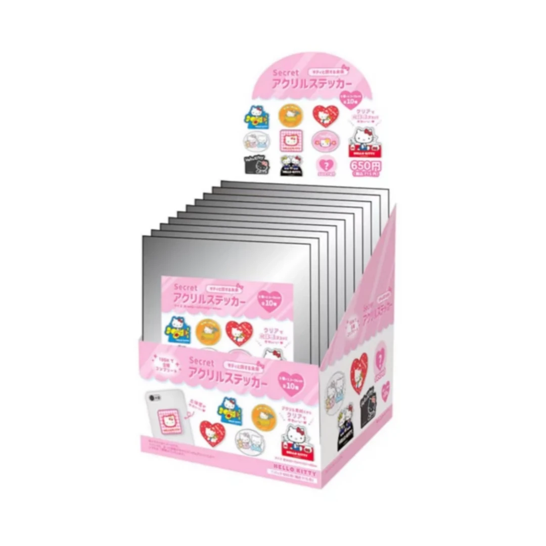 鱼仔【SANRIO一起去旅行kt贴纸】日谷亚克力贴纸盲抽