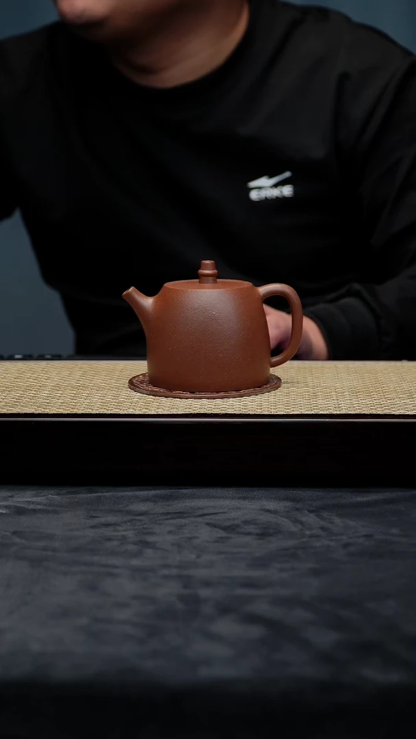 茶壶紫砂微瑕200降坡泥汉铎