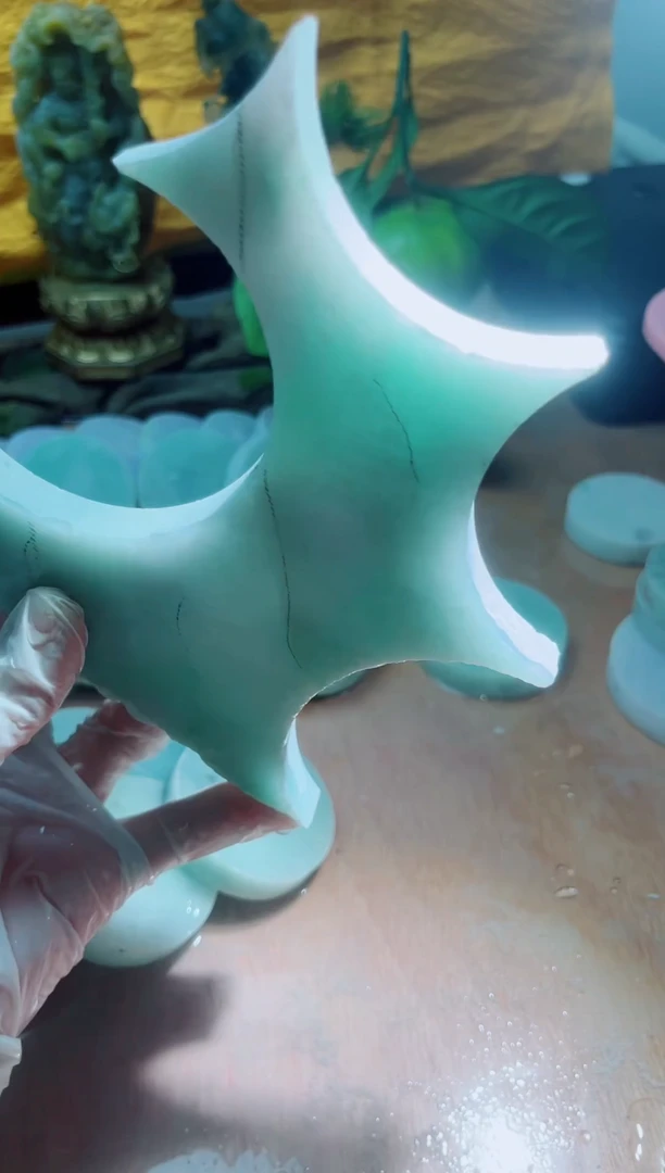 未镶嵌挂件翡翠A货砚曹545