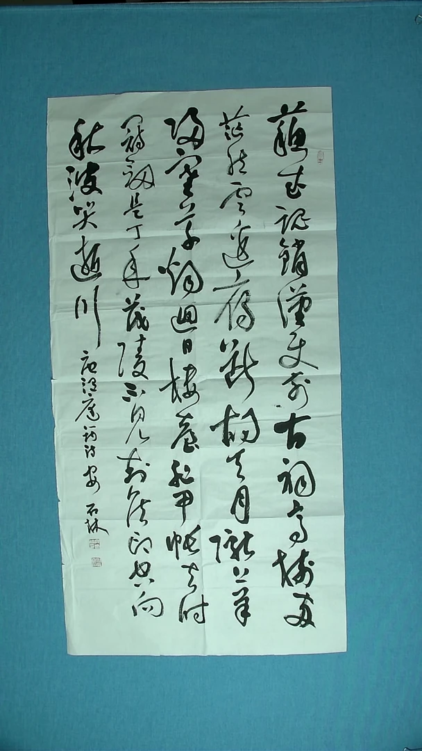 【闪购商品】书法219 甘肃安世林中书协138*69瑕疵