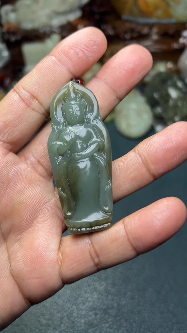未镶嵌和田玉挂件-