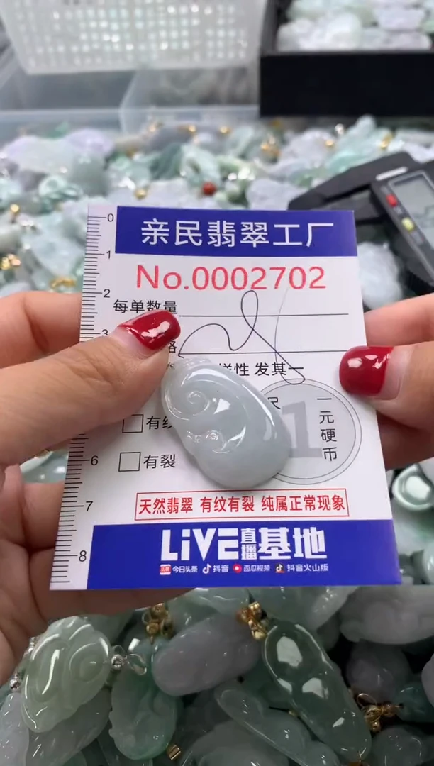 吊坠(不含链)未镶嵌翡翠2702