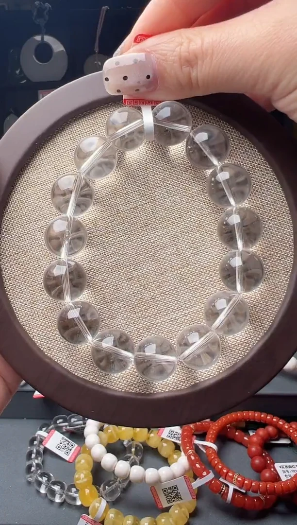 【闪购商品】水晶手串未镶嵌白水晶手串14+HBSJ41230-4