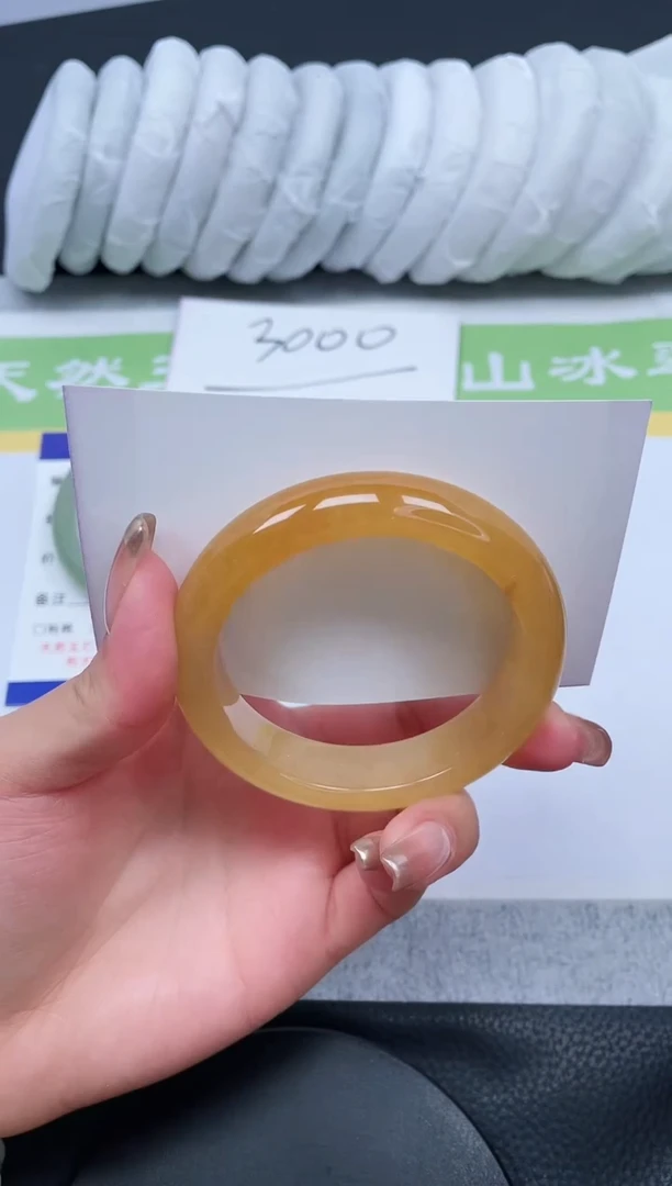 【闪购商品】石英质玉手镯未镶嵌A34-55+