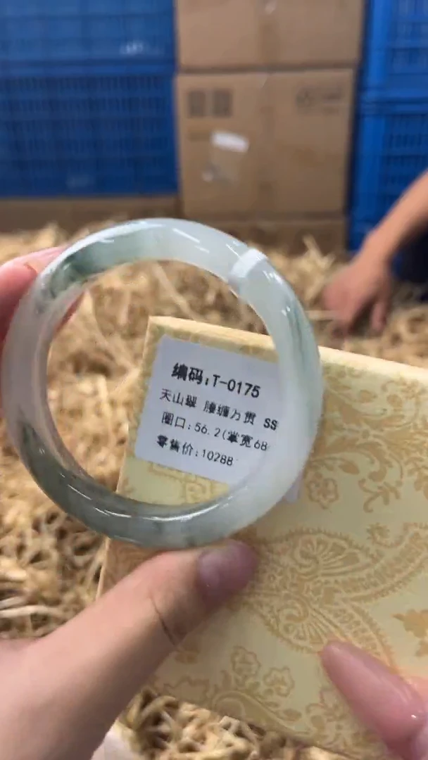 未镶嵌手镯石英质玉T0175