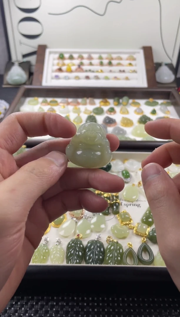 吊坠(不含链)未镶嵌和田玉1