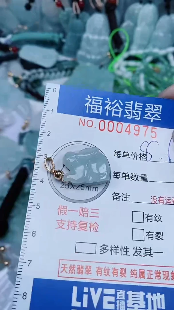 【闪购商品】翡翠颈饰未镶嵌...0004975