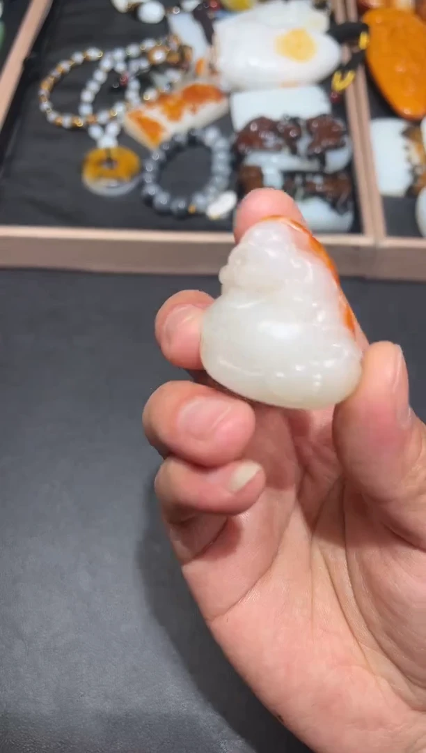 颈饰未镶嵌和田玉（子料）YL-DS-12.14-10