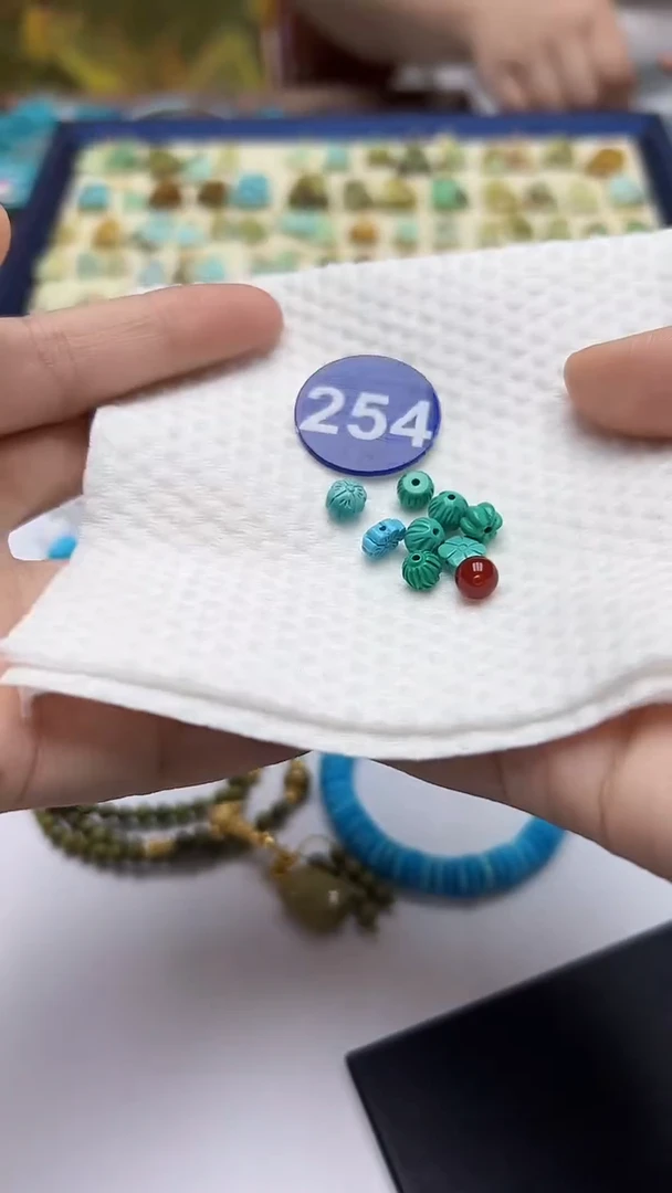 玛瑙/玉髓珠子未镶嵌254