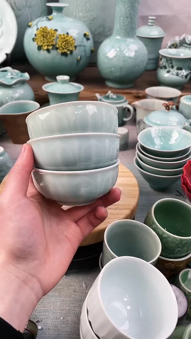 【闪购商品】特价 微瑕 慧仙青瓷