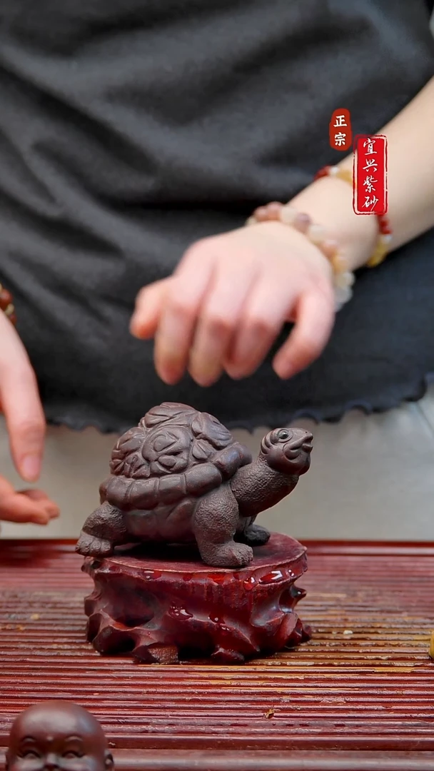 紫砂茶宠宜兴紫砂茶宠摆件