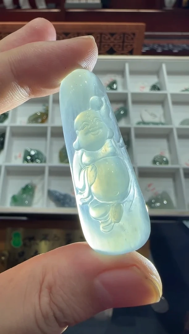 未镶嵌挂件翡翠A货翡翠多样性孤品