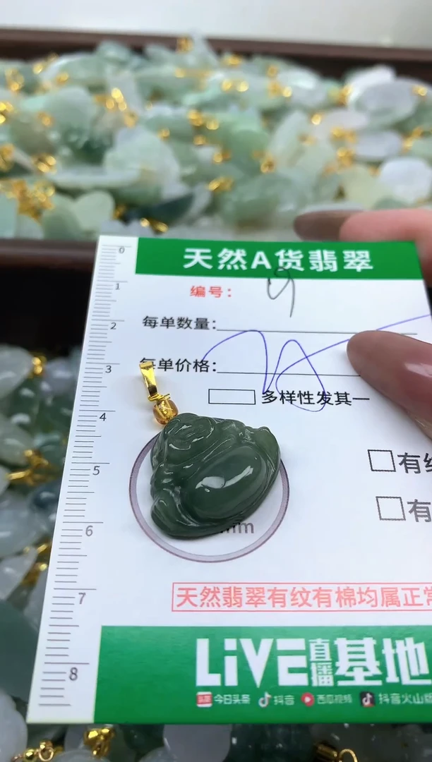 颈饰未镶嵌翡翠未镶嵌a货翡翠-29