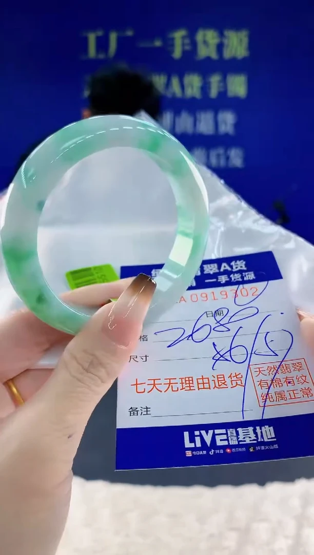 未镶嵌手镯翡翠02天然翡翠A货
