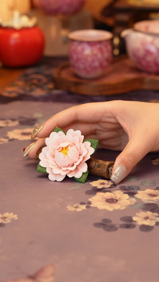 【闪购商品】牡丹摆件·····