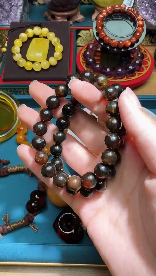 手链琥珀未镶嵌多样性发一件 514