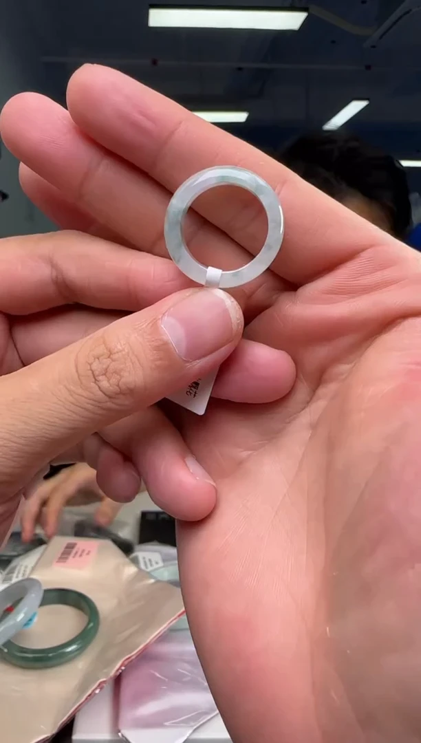 【闪购商品】翡翠戒圈未镶嵌翡翠戒指17#