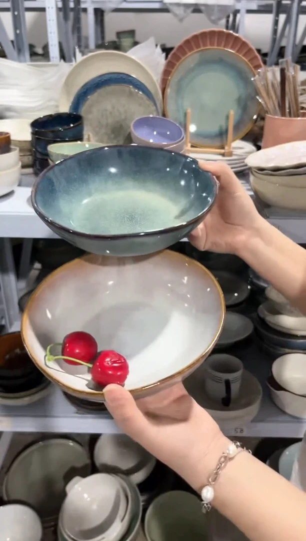 【闪购商品】瓷片外贸尾货微瑕满20包邮X2 面碗