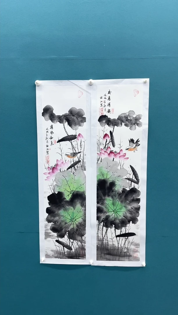 国画长城丹青书画院(王老师精品画作)